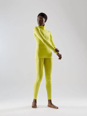 Термокофта жіноча Craft Active Extreme X Zip LS Woman, жовтий, XS