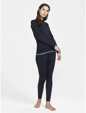 Термокофта женская Craft ADV WARM INTENSITY LS WOMAN, чёрный, M