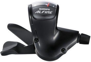 Шифтер Shimano SL-S503-8, ALFINE RAPIDFIRE Plus 8-швидк, рубашка 2300мм, чорний