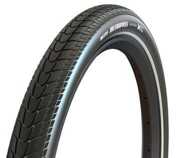 Покришка MAXXIS Metropass 28X2.0 60 Wire 4S, RI+REF Single Compound, чорний