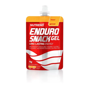 Енергетичний вуглеводний гель (дой-пак) NUTREND Endurosnack (Абрикос) 75 г