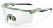 Окуляри RockBros SP32311 Photochromic, зелена оправа, прозора лінза