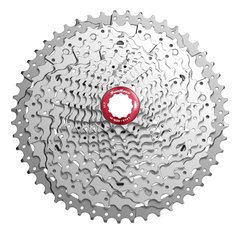 Касета 11S 11-46T SUN RACE MX8 MTB, Metallic Silver, сріблястий