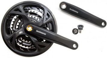 Шатун Shimano FC-M371 Acera 48T, чорний