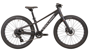 Велосипед Cyclone ULTIMA 24" (2025), черный матовый
