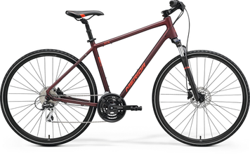 Велосипед 28" Merida CROSSWAY 20-D (2023), L, matt burgundy