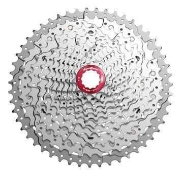 Кассета 11S 11-46T SUN RACE MX8 MTB, Metallic Silver, серебристый