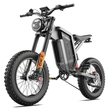 Электровелосипед 20" EKX X21 2000Вт 48В 35Ah, чёрный