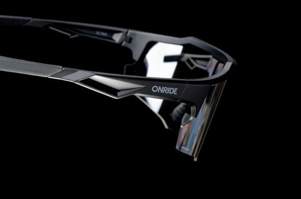 Окуляри ONRIDE CL Trend з лінзою Photochromic Mirror кат 1-3 (78-16%), оправа TR90 чорна