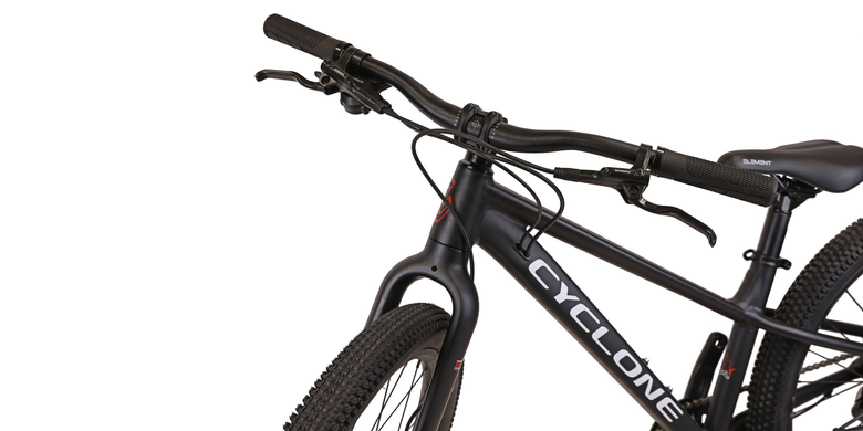Велосипед Cyclone ULTIMA 24" (2025), черный матовый