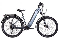 Электровелосипед 27.5" LEON GAVANA 500ВТ 2022, 17", серый