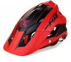 Велосипедний шолом BatFox F-692D, червоний, L (58-61 см)