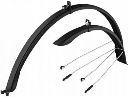 Крила Simpla Ubiquit 28"/46мм, чорний з сірим