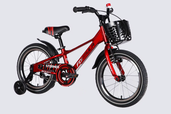 Велосипед 16" Formula STORMER (2026), красный