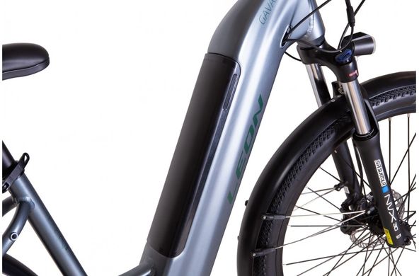 Електровелосипед 27.5" LEON GAVANA 500ВТ 2022, 17", сірий