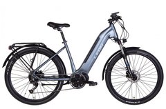 Электровелосипед 27.5" Leon OXFORD 500Вт 48В 12.8Ач 2022, 17", серый