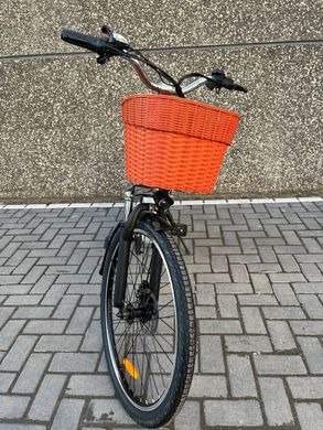 Електровелосипед 26" DYU C6 350 Вт 12,5 А/год 36 В, білий