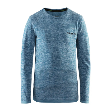 Термокофта підліткова Craft Active Comfort RN LS Junior, блакитний, 146/152 см