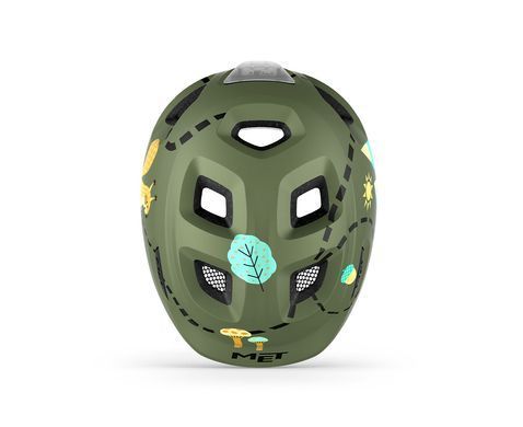 Шлем MET Hooray Green Forest | Matt, XS