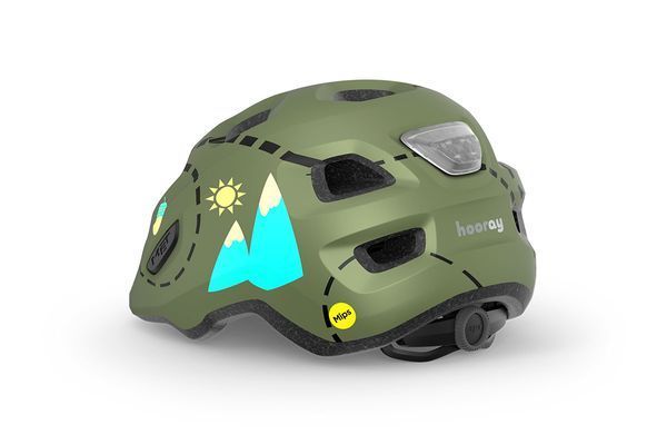 Шлем MET Hooray Green Forest | Matt, XS
