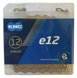 Ланцюг KMC e12 Ti-N Gold 1/2 X 11/128 130 ланок з замком в боксі, золотий