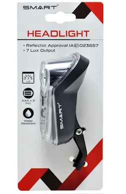 Фара передняя Smart BL130W 2xAAA, чёрный