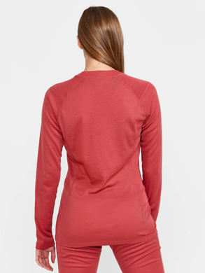 Термобілизна жіноча Craft Core Warm Baselayer Set Woman, червоний, XS
