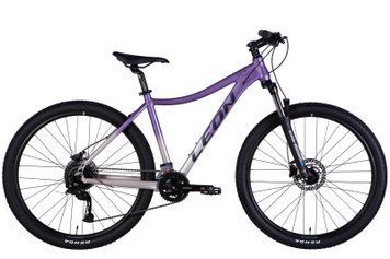 Велосипед 27.5" Leon XC LADY 80 (2025), 18", бузковий зі сриблястим