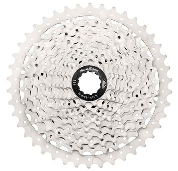 Кассета 10S 11-46T SUN RACE MTB MS3, серебристый