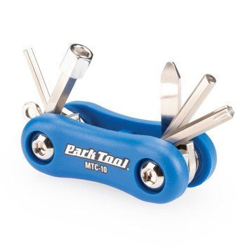 Мультитул Park Tool MTC-10, 3/4/5/6/8mm, T25, викрутка, cиній