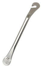 Бортовальная лопатка Deemont, металлическая, серый