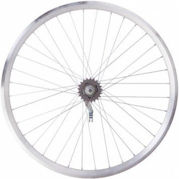 Колесо заднее 26" VLT торпеда Velosteel, серый