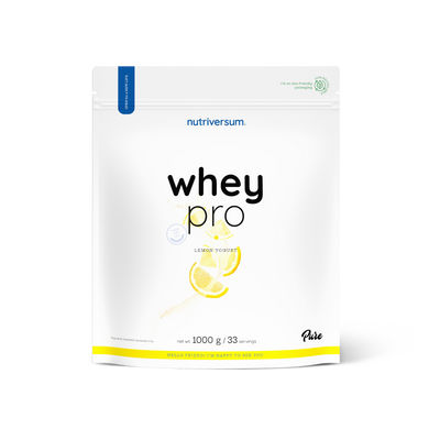 Протеин Nutriversum WHEY PRO (лимонный йогурт) 1000 г