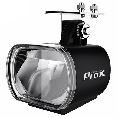 Фара передняя ProX Fornax Led 30Lux, E-BIKE DC6-48V, чёрный