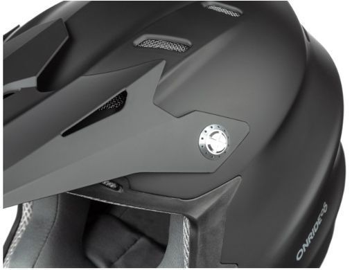 Шолом фулфейс ONRIDE Fast Fullface, чорний
