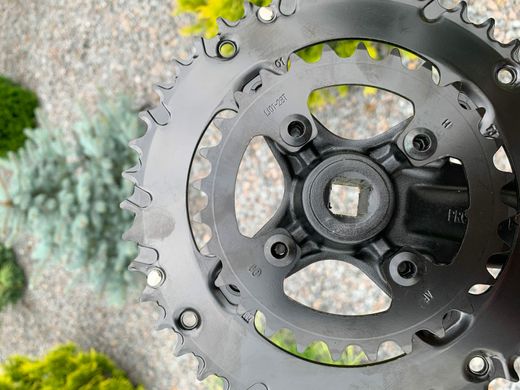 Шатуни Prowheel TPL-101, 28-44Т, L170мм, під квадрат, чорний