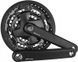 Шатуны Miranda Classic Alu 42/32/22T, 170 мм, чёрный