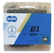 Ланцюг KMC B1 Wide Black 1/2 X 1/8 112 ланок з замком в боксі, чорний