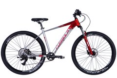 Велосипед 29" Formula ZEPHYR 1.0 AM HDD 2024, 19", червоно-сріблястий