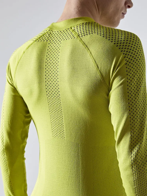 Лонгслив Craft ADV Warm Fuseknit Intensity LS Man, салатовый, XS