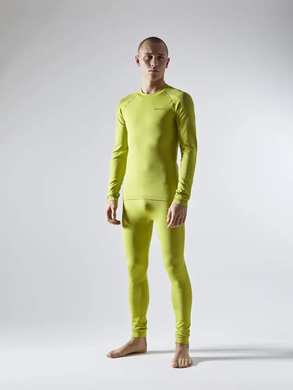 Лонгслив Craft ADV Warm Fuseknit Intensity LS Man, салатовый, XS