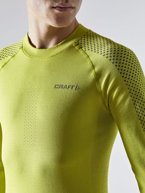 Лонгслив Craft ADV Warm Fuseknit Intensity LS Man, салатовый, XS