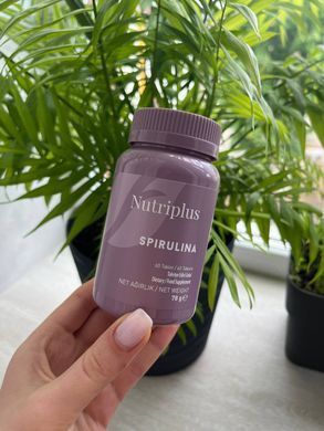 Диетическая добавка Спирулина Nutriplus, 60 шт (78 г)