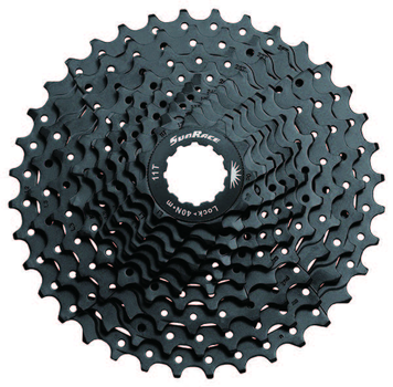 Кассета 10S 11-36T SUN RACE MS1 MTB Black