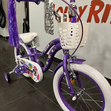 Велосипед 16" Formula CREAM 2022, фіолетовий