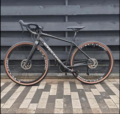 Велосипед 28" Cyclone GSX 2022, 52см, чорний