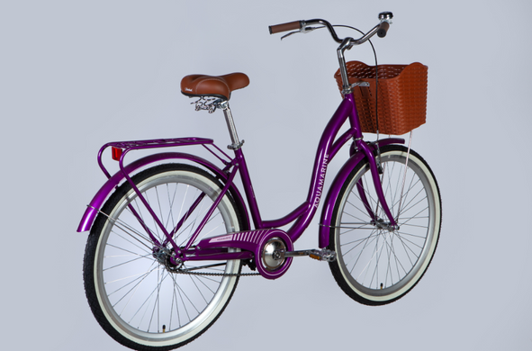 Велосипед 26" Dorozhnik AQUAMARINE 2025, 17", бузковий