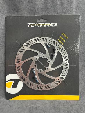 Гальмівний диск Tektro TR160-24 160 мм, сріблястий