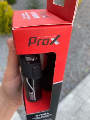 Ліхтарик ProX Hydra Cree + 2Led 400Lm USB, чорний
