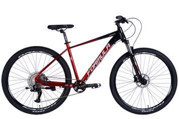 Велосипед 29" Formula ZEPHYR PRO 2025, 21", чёрно-красный